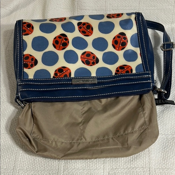 Relic Navy and Cream Ladybug Crossbody Bag - Picture 11 of 15